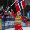 Therese Johaug aus Norwegen holt ihren vierten Tour-Gesamtsieg.