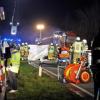 Ein Großaufgebot von Feuerwehr und Rettungskräften war im Einsatz.