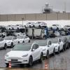 Teslas verkauften sich in Deutschland im vergangenen Jahr sehr viel schlechter. (Archivbild)