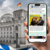 Über den QR-Code im Foto können Sie direkt den WhatsApp-Kanal zur Bundestagswahl 2025 abonnieren.