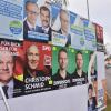 Noch ist Platz auf den großen Plakatwänden an der Berger Allee in Donauwörth. Doch etliche Parteien machen dort schon Wahlkampf dür die Bundestagswahl.