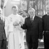 Amtseinführung von Diakon Gerhard Swoboda in Bischbrunn (von links): Pfarrgemeinderatsvorsitzender Dietmar
Aulbach, Diakon Swoboda, Pfarrer Josef Rudolph, Diakon Christian Kubatko (Bad Brückenau).