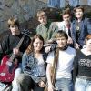 Der erste größere Auftritt steht bevor: Genauso entspannte und gute
Stimmung wie auf diesem Foto wünscht sich die Band "Tuxedo" auch für
den Freitagabend bei der BNG-Schulfete.