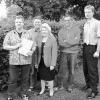 ... der Initiative "Besorgte Bürger" in
Marktheidenfeld, denn die Nervenanspannung hat ein Ende (von links):
Werner Fertig, Adi Krebs, Doris Ludwig, Rudolf Knape und Rechsanwalt
Frank Peter Rinno.