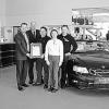 Unser Bild zeigt von links: Michael Helfer (Saab Deutschland), Wolfgang Latussek (Geschäftsführer IWM), Karl Stöhr (Betriebsleiter IWM), Ursula Geißler (Leitung Kundenservice), Marc Stöhr (Werkstattmeister) 