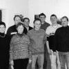 Die Führungsriege des SV Nenzenheim bleibt im Amt. Zu ihr gehören (von links): Angelika Kessler, Gerlinde
Bischoff, Jürgen Blank, Jürgen Rabenstein, Manfred Baier, Johannes Ott, Rüdiger Eisen und Wolfgang
Freyberger.