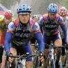 An ihren bunten Leibchen, die sich kaum von den Trikots des früheren Profiteams Mapei unterscheiden, sind die
bayerischen U-23-Nachwuchsfahrer vom Team Mapei Heizomat leicht zu erkennen.