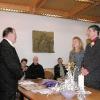 Die letzte Amtshandlung von Bürgermeister Hubert Eiring. Er traute gestern Bernhard Schmitt und Silvia Wagner im Rathaus.