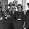 Wein aus Gaibach ist die beste Medizin. Das meinten die Winzerbuben
(von links) Gertrud Lorey, Maria Steinruck, Irmtraud Gropp, Rosel Koch
und Rosa Barthelme beim Dorffasching.