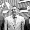 Achim Schnabel (links) als "Geschäftsführer operativer Bereich" und Ernst Röhner (rechts) als "Geschäftsführer
Personal und Finanzen" stehen seit Mitte Oktober Eugen Hain (Bildmitte) als Vorsitzendem Geschäftsführer der
Würzburger Agentur für Arbeit zur Seite.