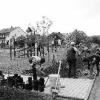 Elternstammtisch verschönerte Spielplatz Hafenlohr