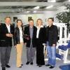Im neuen Medizinischen Fitness-Center gratulierten (von links) Pfarrer
Gerhard Götz und Bürgermeisterin Linda Plappert-Metz den Betreibern
Vladislav und Irina Tarascan zur Eröffnung. Martin Fischer, Vorsitzender von
Verein Handel und Gewerbe, schloss sich den guten Wünschen an. Am Tag
der offenen Tür informierten sich die Besucher über das vielschichtige
Fitness-Angebot im MFC.
