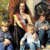Christine Westermann aus Uettingen ist die sechstschönste Misses in Deutschland. Darüber freuten sich auch ihre
drei Kinder (von links) Jonathan (5 Jahre) und Lucienne (3) und Nicolai (12).