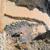 Wieder Wasser im Steinbruch