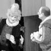Logik und Rhetorik sind für den eher einfältigen Monsieur Jourdain nicht die richtigen Lehrfächer. Der Philosoph lässt sich davon, wenn auch leicht
genervt, nicht beirren und verkauft Banalitäten als Weisheit.