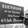 Hier spielt die Musik: Laute Töne erschallen am Wochenende über dem Motodrom von Obersinn. Für das Metal-Festival "Eisenwahn an der Eisenbahn"
hat der junge Organisator Karl Dill 20 Metal-Bands verschiedener Stilrichtungen engagiert.