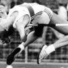 Hoch hinaus a là Heike Henkel: Die Top-Athletin startet bei den deutschen Seniorenmeisterschaften in Schweinfurt.