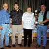 Die Skat-Bayernmeister (von links): Bert Dielmann, Harald Hansen, Romy
Roth und Bernd Zimmermann.