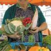 Marktfrau mit Leib und Seele: Hermine Gernert.