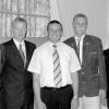 Die Vorstände der Raiffeisenbank Hammelburg (von links), Georg Sell und
Bernd Bindrum, begrüßten die neuen Aufsichtsräte Bernd Bös und
Gerhard Füller aus Oberthulba. Aufsichtsratsvorsitzenden Manfred Körber
(rechts) gratulierte ebenfalls.