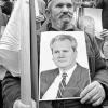 Anhänger trauern um Slobodan
Milosevic.