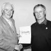 Der Gartenbauverein Euerdorf
ehrte bei seiner Jahresversammlung
Mitglieder. Auf dem Bild Erich
Schießer (links) und Günther
Martin.