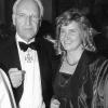 Bianca Volkert mit
Ministerpräsident Edmund Stoiber beim
Neujahrsempfang in der Münchner
Residenz.