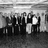 Zum Erinnerungsfoto stellten sich die diesjährigen Dienstjubilare des Landratsamtes zusammen mit Landrat
Rudolf Handwerker, Personalchef Heribert Derleth (links) und Personalratsvorsitzendem Edwin Oppelt (rechts) im
Saal der Gaststätte Löbl in Eschenau auf.