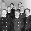 Neue Meister der Kaminkehrer-Innung (vorne