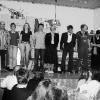 Die "Jotznosn" von Nassach begeisterten auch heuer wieder ihr Publikum. Im Bild (von links) Ursula Hofmann
(Regie), Alexander Gräf, Renate Guthardt, Ina Geier, Sebastian Gräf, Beate Höchner, Rainer Schwappacher,
Matthias Schwappacher, Michaela Schwappacher, Marco Gräf und Karin Heumann.