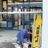 Rund 2,4 Millionen Euro wurden an der Hofheimer Straße in Haßfurt
investiert. Dort öffnen demnächst ein Lidl-Markt, ein
Schlecker-Drogeriemarkt und ein Logo-Getränkefachmarkt.