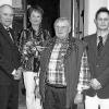 Geschäftsführer Wolfgang Wick (links) dankte Christl Schmitt und
Herrmann Wittstadt für 40 Jahre Treue zur Energieversorgung Lohr-Karlstadt.
Steffen Beitel (rechts) gratulierte für den Betriebsrat.