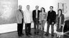 Noch bis 5. Juni sind im Schloss Oberschwappach Arbeiten von Gerd Kanz und Martina Engelhardt aus
Untermerzbach zu sehen. Unser Bild zeigt (von links): den zweiten Vorsitzenden des Kulturvereins Museum Schloss
Oberschwappach Egon Stumpf, Bürgermeister Werner Schneider, den Vorsitzenden des Kulturvereins, Robert
Endres, Martina Engelhardt, Gerd Kanz und Eleonore Schmidts-Stumpf.