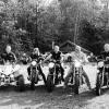 Auf den Gottesdienst für Biker am 28. Mai freuen sich die Motorradfreunde Wartmannsroth (von links): Steffen Müller (mit Quad), Sonja Henning, Andy
Kreuder, Heribert Pabst, Herbert Beck und Michael Koberstein (Roller).