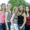 Neun Mädchen wurden zum Nach-Casting Termin für Miss Spessart nach Lohr eingeladen, sechs kamen und diese fünf wurden am Montag ausgewählt
(von links): Steffi Kuschel, Meike Gauger, Jessica Udwari, Caroline Haas und Nadja Schuhmacher.