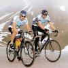 Auffahrt zum Timmelsjoch, dem höchsten Pass der Tour: Stefan Rauch
(links) und Oliver Lenord (rechts).