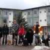 Seit drei Monaten besuchen Hundebesitzer mit ihren Tieren im Rahmen eines Projekts des Arbeiter-Samariter-Bundes alte Menschen im Lohrer Seniorenzentrum. Auf unserem Foto sind zu sehen (von links): Stephanie Braun (Neuhütten), Christiane Ziesel (Neuhütten), Hanna Köckemann (Lohr), Carsten Kohls (Lohr), Petra Knogl (Esselbach), Wiltrud Thiele (Lohr), Projektleiter Danilo Valenti (Hettstadt) und Peter Bernhard (Lohr). Es fehlen: Sylvia Eich und Gabriele Riedmann.