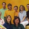 Das Team vom Gesundheits-Zentrum in Helmstadt. Hintere Reihe (von links): Benjamin Scheer, Herbert Zenger, Sieglinde Hahn, Petra Bauer und Markus Wendling. Vorne: Juliana Stock Bolla, Anett Endler und Dahlia Abramovic.