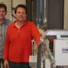 Rigobert Zehner (links) und Adelbert Demar sind seit 1. Januar 2007 alleinige Gesellschafter der "IFSYS GmbH", nachdem bei der Gründung der Firma
im vergangenen Jahr noch Karoline Ditterich-Börner als dritte Gesellschafterin mit an Bord war. Zehner und Demar haben derzeit fünf Mitarbeiter und
wollen ihre Firma zu einem international erfolgreichen Unternehmen mit Dutzenden von Beschäftigten ausbauen.