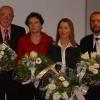 Ehrungen bei der Raiffeisenbank Ebrachgrund (von links) Vorstandsvorsitzender Georg Mönius,
Vorstandsmitglied Peter Petschl, Vorstandsmitglied Herbert Hofmann (40 Jahre), Karin Emrich (30), Gerlinde Hertrich (25),
Friedrich Kleinlein (25) und Ariane Brodmerkel.