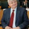 Wieder mal vor dem
BND-Untersuchungsausschuss: der frühere
Außenminiter Joschka Fischer gestern
in Berlin.