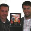 Das Modell "Alarm für Cobra 11" ist die neueste Kreation der Fuchsstädter Uhrenfirma Riedenschild. Geschäftsführer Oliver Wolf (links) und sein
Operation-Director James Newel präsentieren den Einsatz-Chronographen.