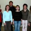 Nadine Hofmann, Sandra Kern, Günther Peppel, Elke Michels, Jutta
Dotzel, Tanja Edenhofner-Richter (von links) sowie Marion Kamm wurden in
den Elternbeirat des Kindergartens Gädheim gewählt.