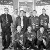 Das Team von Tischtennis-Bundesligist Müller Würzburger Hofbräu für die Saison 2006/2007 (hinten von links):
Sportkoordinator Karl-Heinz Schätzlein, Teamchef Martin Hohmann, Manager Frank Müller, Co-Trainer Matthias
Landfried, Trainer Tibor Rozsnyoi, Evgueni Chtchetinine und Peter Sereda sowie (vorne von links) Fan Changmao,
Thomas Keinath und Chu Yan Leung. Es fehlt Tan Ruiwu.