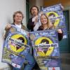 Sie rocken bei der dritten Band-Challenge-Night mit (von links): Kreisjugendpfleger Herbert Köhl, Robert Ihrig vom Volkacher Jugendhaus und Katharina Hofelzer vom Kreisjugendring.