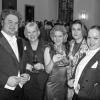 Beim Residenzfest von Zonta Electra (von links) Bariton Uwe Schenker-Primus, Präsidentin Gertrud Mentell, Sopranistin Silke Evers, Vizepräsidentin Brigitte Wohlfarth und Mezzosopranistin Barbara Sailer.
