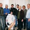 Protestieren gemeinsam gegen die Gesundheitsreform: Dr. Johannes Schauber, Dr. Christian Hirtl, Christoph Habermeyer, Dr. Jochen Schiffers, Dr. Gerd Zeis, Dr. Michael Schelbert, Dr. Jürgen Baudach sowie Dr. Angelika Dinkel (von links) sowie drei weitere Kollegen schließen in der nächsten Woche ihre Praxen.