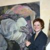 Die beiden Künstlerinnen Sylvie Scherpf (links) und Stephanie Baier-Bindrum eröffneten mit Kunstmanagerin Dr. Astrid Hedrich-Scherpf (rechts) die Ausstellung Potpourri in der Bank Schilling.