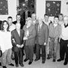 Jahreshauptversammlung mit Neuwahlen und Ehrungen beim TV Jahn: Im Bild (von links) Hans Friedrich, Eduard Friedrich, 2. Vorsitzender Michael Böhm, Nicole Meusel, Georg Roth (80 Jahre Mitglied), Jürgen Schmitt, Gerda Raab, Wernfried Ziegler, Otto Elflein, Bernd Elflein, Michael Pfeiffer, Bernd Krug, Erich Rindt, 3.Vorsitzender Dirk Jauchstetter und Vorsitzender Manfred Ullmer.