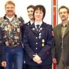 Das Leitungsteam der Veitshöchheimer Feuerwehr (von links): Kommandant Robert Röhm, stellvertretender Vorsitzender Gerhard Ferschke, Schriftführer Sebastian Krahn, Vorsitzende Ulrike Knorz, Kassier Manfred Scholz und stellvertretender Kommandant Michael Birk.